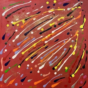 Celebration - unique painting - Img 2