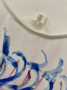 Unique painted blouse - Img 4