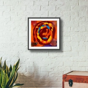 Abstract Harmony - unique painting