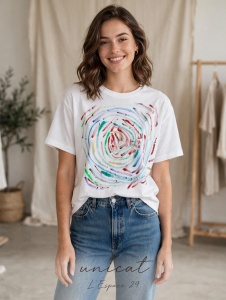 Tricou pictat unicat