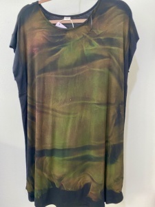 Painted dress
