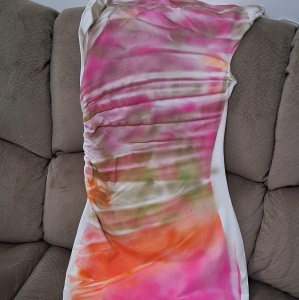 Painted dress