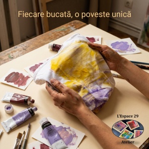 Tricou bumbac, pictat, unicat - Img 5