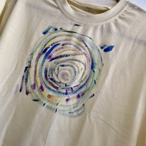 Tricou pictat, unicat - Img 6