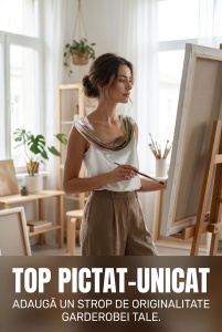 Unique painted top