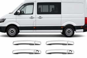 Capace manere auto exterior cromate compatibil VW Crafter 2018+,