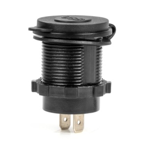 Incarcator de telefon impermeabil cu iluminare LED albastra 2xUSB QC3.0 12/24V ATA3251 - Img 3