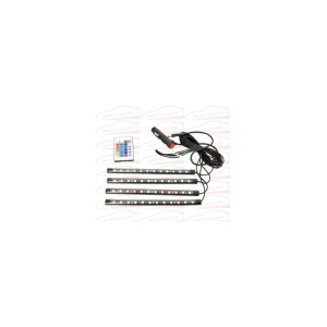 Kit interior LED 9 SMD RGB, cu telecomanda, 12.5cm ATA01644