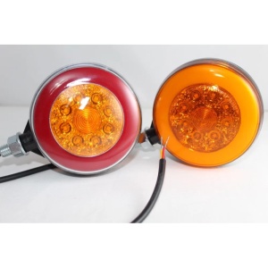 Lampa semnalizare cu neon oglinda camion Rosu-Galben ATA01342