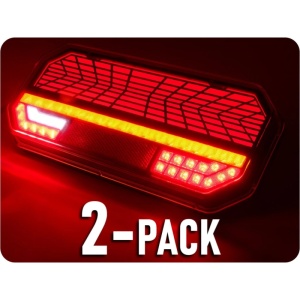 Lampa spate led neon, 12/24V, 6 functii , stanga + dreapta ATA01060 - Img 3