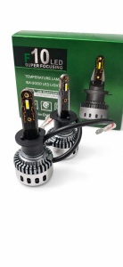 Set 2 becuri LED F10 ,H1 , 120W , 18000LM ,alb 6000K ,12 V