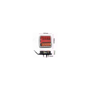 Set 2 bucati lumina LED dinamica spate dreapta, Osculati ATA01368 - Img 3