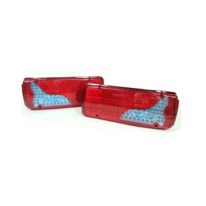 Set 2 Lampi spate dimensiuni 400×150, LED, 5 Functii, 12V, pentru Remorci si Camioane, cu Semnalizare, ATA01373