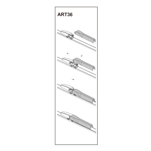 Set 2 Stergatoare R.B.W. PRO ATA3364 Audi/Mercedes - Img 2