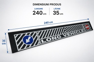 Apărător Noroi pentru Camion 240×35cm Long Vehicle