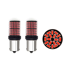 Becuri auto LED, rosu, 12V, 3000 lumeni, set de 2 bucati ATA02224