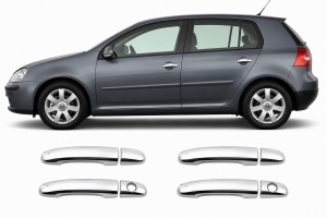 Capace manere auto exterior cromate VW Golf 5 2005+ - Img 3