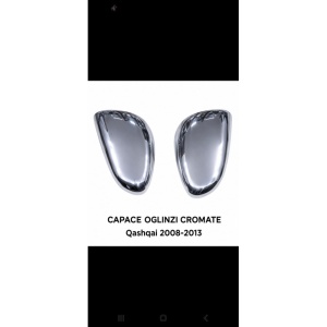 Capace oglinda cromate, NISSAN QASHQAI 2007-2013 ,INOX - Img 2