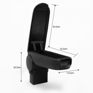 Cotiera auto VW Bora 1998-2005, Negru, Imitatie de piele ATA3081 - Img 4