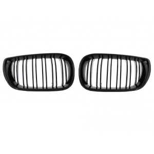 Grile Centrale compatibil cu BMW Seria 3 E46 4 USI 2001-2004 (Facelift) Negru Lucios M Design ATA3424