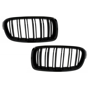 Grile Centrale compatibil cu BMW Seria 3 F30 2011-2018 Piano Black M Design ATA3406