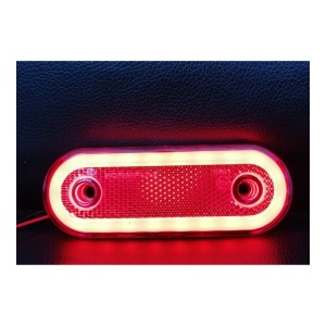 Lampa Gabarit, Contur Iluminat, 20LED-uri, Rosu, E-Mark, Neon Glow, 12-24V ATA01468 - Img 2
