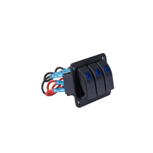 Panoul cu 3 butoane auto ON-OFF, universal 12-24V ATA02120