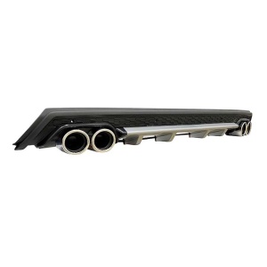 Prelungire bara spate universal , ELITE B Design, negru cu gri, ornamente toba rotunde - Img 3