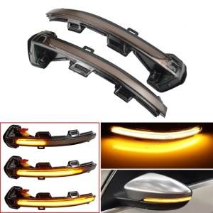 Semnalizare oglinda led fumurie, functie dinamica compatibil cu VW Golf 8 2020, Passat B8 2015-2020, Arteon 2017-2021 ATA02060
