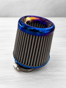 Filtru aer Sport Universal Conic - Albastru Titanium