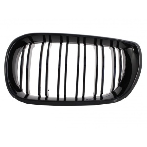 Grile Centrale compatibil cu BMW Seria 3 E46 4 USI 2001-2004 (Facelift) Negru Lucios M Design ATA3424 - Img 5