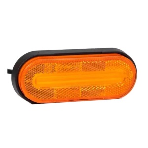 Lampa Gabarit 124×51, LED, Portocalie, 12-36V, FT-070-B, Fristom ATA01485