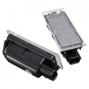 Lampi Numar LED Compatibile cu Dacia Logan II Facelift 2017-2020