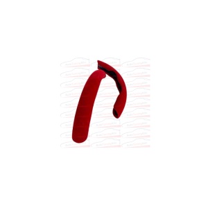 Ornamente volan alcantara rosii ATA3113