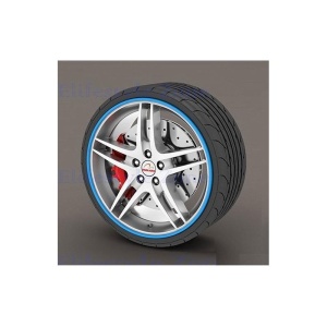 Rola protectie buza jante auto, 8 m, culoare albastru ATA00970