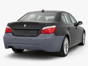 Bara spate BMW Seria 5 E60 2003-2007 M-Technik Design cu PDC 24mm - Img 6