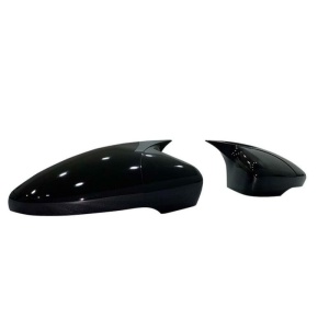 Capace oglinda compatibile VW Passat B7 2008-2017 Negru lucios Batman Style ATA2727 - Img 2