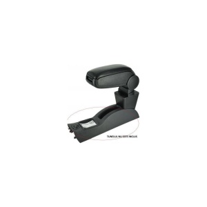 Cotiera auto compatibila Dacia Logan I 2004-2013 Imitatie de piele negru ATA3085 - Img 5