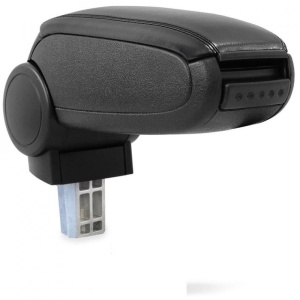 Cotiera auto Opel Astra H 2004-2010, negru, imitatie de piele ATA3086 - Img 4