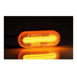 Lampa Gabarit 124×51, LED, Portocalie, 12-36V, FT-070-B, Fristom ATA01485 - Img 2