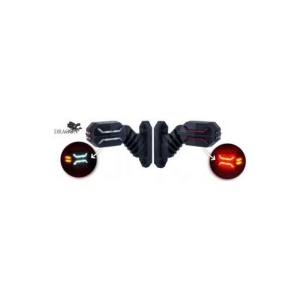 Lampa LED gabarit cu trei functii Dragon – brat mediu diagonal – ATA02196 ATA02197 - Img 3