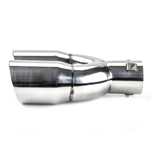 Ornamente toba inox dublu, finisaj lucios, diametru intrare 6,3 cm, latime 160mm ATA00100 - Img 4