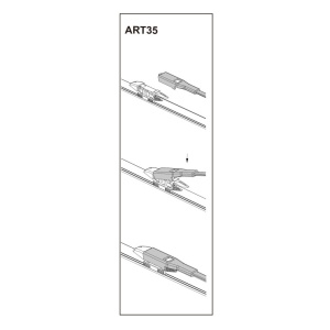 Set 2 Stergatoare R.B.W. PRO ATA3365 Bmw Seria5/6 2003-2010 - Img 2