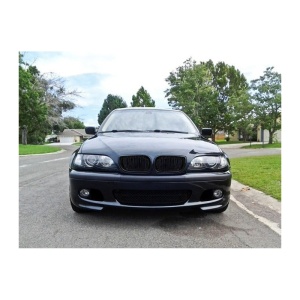 Grile Centrale compatibil cu BMW Seria 3 E46 4 USI 2001-2004 (Facelift) Negru Lucios M Design ATA3424 - Img 2