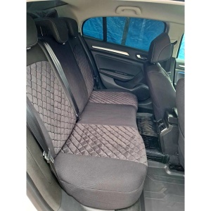 Huse Auto Univerasale Premium-Bej/Negru,Compatibile cu Majoritatea Autoturismelor - Img 5
