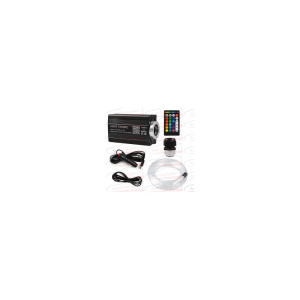 Kit lumini RGB pentru plafon 12V, 300 fire 0.75mm/2m, telecomanda ATA01638