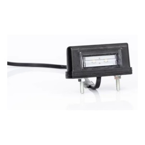 Lampa numar 83×40, 2 LED-uri, 12-30V neagra FT-016 Fristom ATA00351