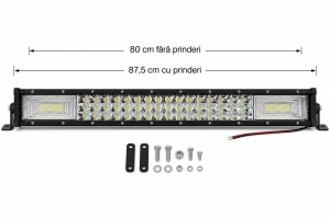Proiector LED Drept 459W Combo 12V-24V 41580 LM 6000K 80 cm