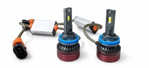 SET BECURI LED H11 CU RACIRE PERFORMANTA SI MODULE EXTERNE-LUMINA ALBA RECE