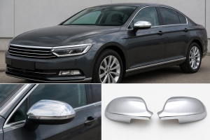 Capace oglinda cromate compatibil VW PASSAT B8 2012-2019,inox